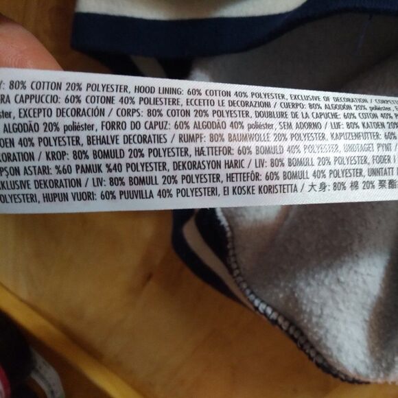 Disneyland Mickey Mouse Chenille Embroidered Hoodie Sweatshirt - Picture 6 of 9